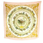 Hermes la Promenade de Longchamps Walk to Long Chien Carre 90 Scarf All Over