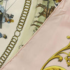 Hermes la Promenade de Longchamps Walk to Long Chien Carre 90 Scarf All Over — view 4