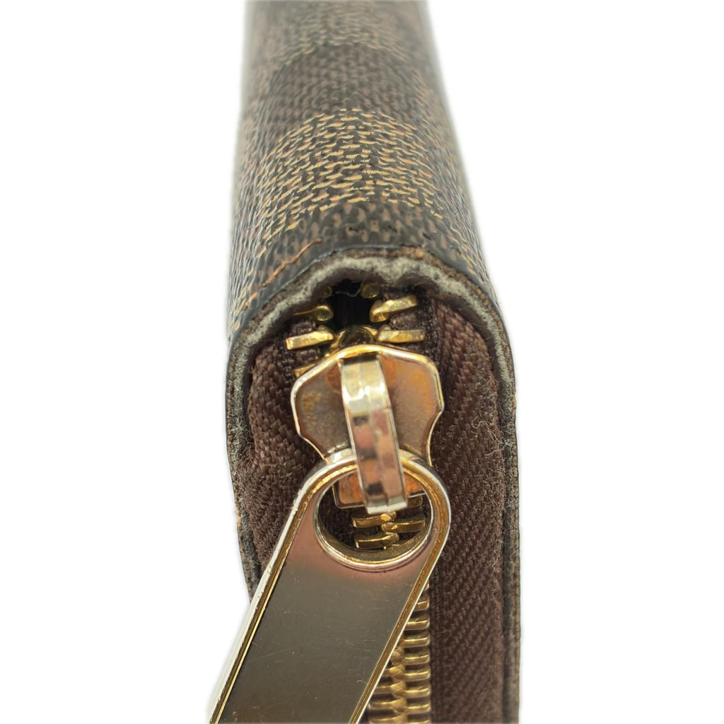 Louis Vuitton Zippy Wallet Round Brown — view 8