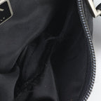 Prada White Tessuto Nylon Triangle Logo Leather Shoulder Bag Crossbody Messenger — view 8
