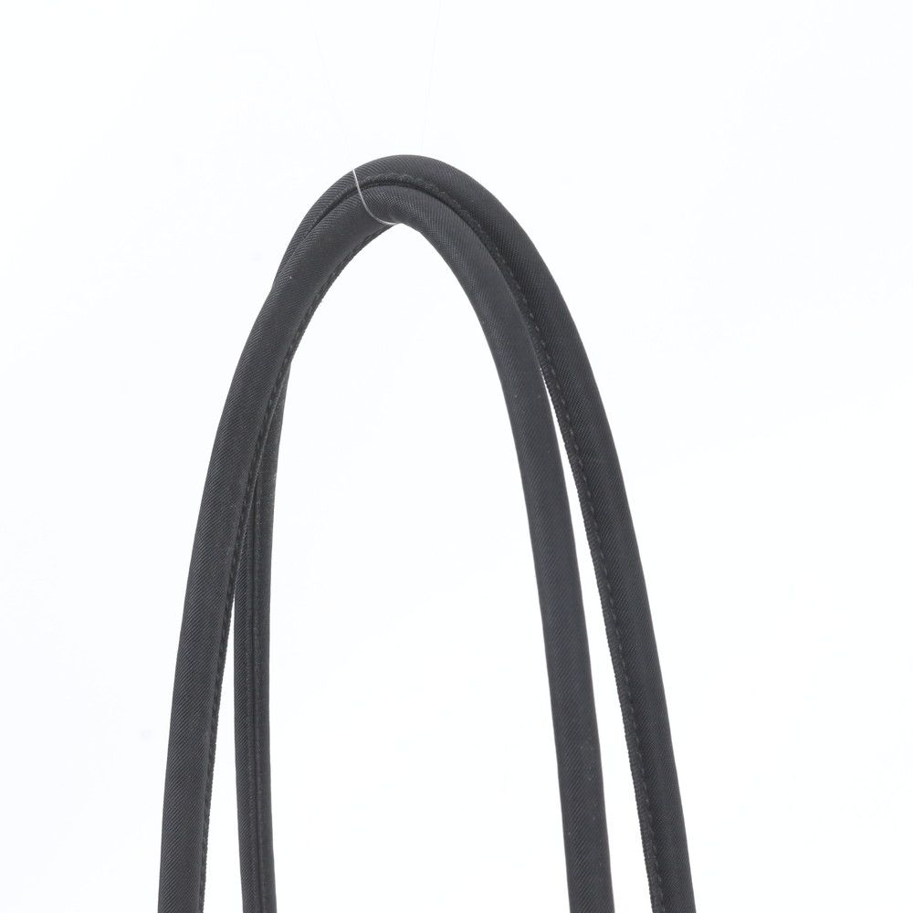Prada White Tessuto Nylon Triangle Logo Tote Shoulder Hand — view 2
