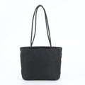Prada White Tessuto Nylon Triangle Logo Tote Shoulder Hand