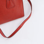 Prada Included White Triangle Logo Leather 2-Way Shoulder Bag Crossbody — view 3