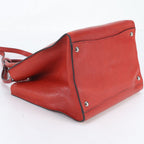 Prada Included White Triangle Logo Leather 2-Way Shoulder Bag Crossbody — view 6