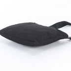 Prada White Tessuto Nylon Triangle Logo Shoulder Bag Crossbody Messenger — view 4
