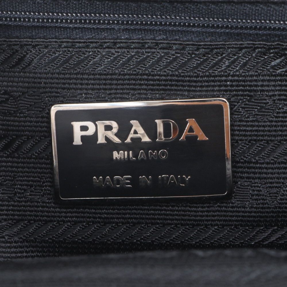 Prada Included Handbag Tote Black — view 8