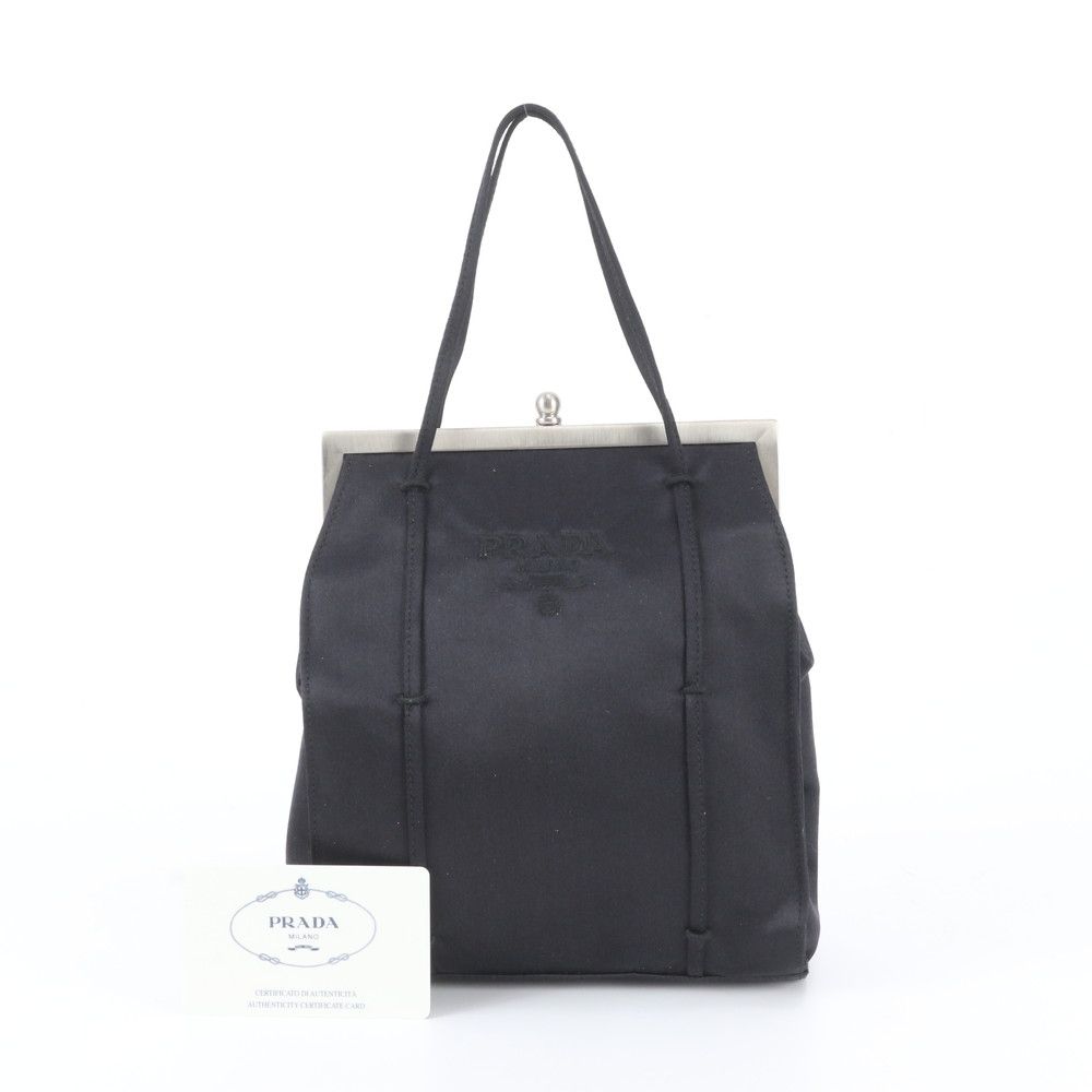 Prada Included Handbag Tote Black