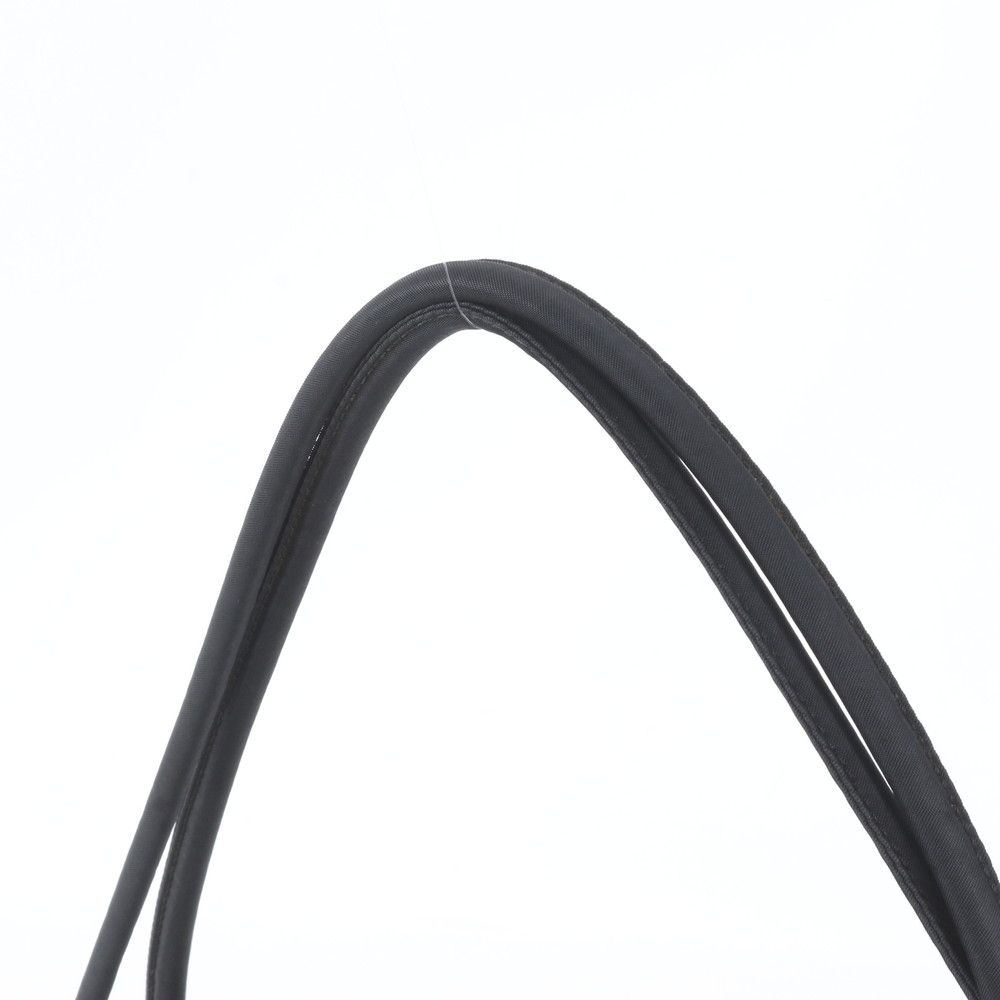 Prada White Tessuto Nylon Triangle Logo Tote Shoulder Hand — view 2