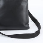 Prada White Tag Leather Shoulder Bag Crossbody Messenger Business Tote — view 2