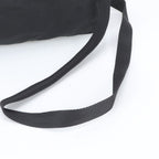 Prada White Tessuto Nylon Triangle Logo Leather Shoulder Bag Crossbody Tote — view 2