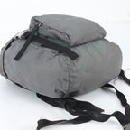 Prada White Tessuto Nylon Triangle Logo Backpack — view 5