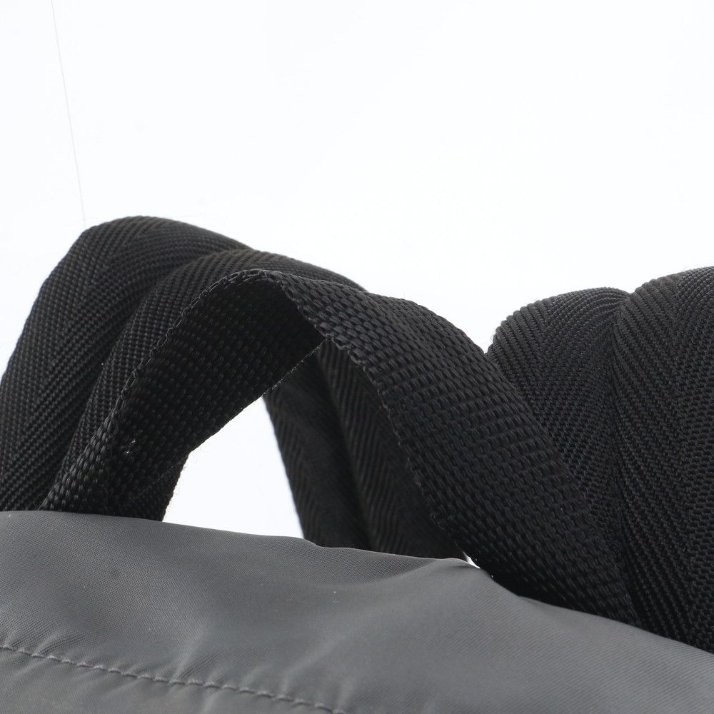 Prada White Tessuto Nylon Triangle Logo Backpack — view 2