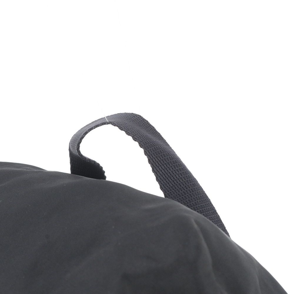 Prada White Tessuto Nylon Triangle Logo Leather Backpack Shoulder — view 2