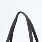 Prada White Tessuto Nylon Triangle Logo Leather Tote Shoulder Business — view 2