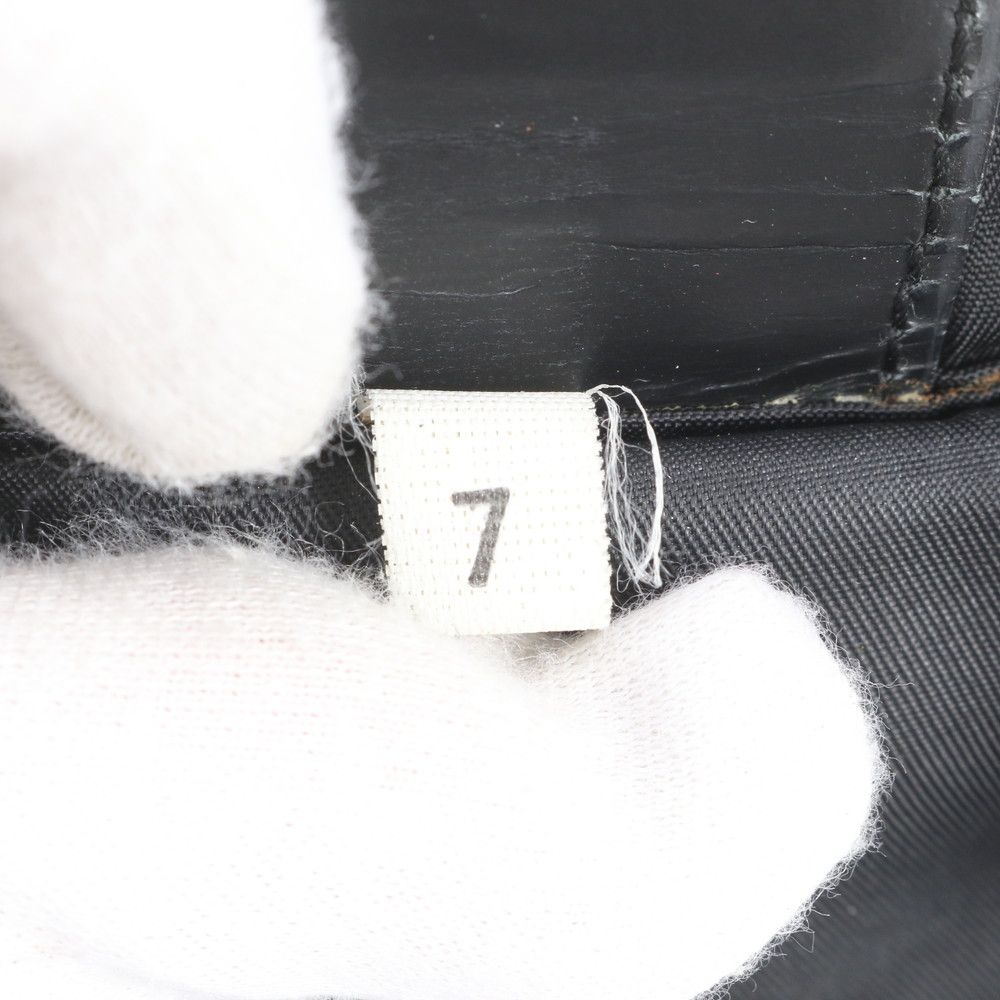 Prada White Tessuto Nylon Triangle Logo Leather Shoulder Bag Crossbody — view 9