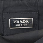Prada White Tessuto Nylon Triangle Logo Belt Bag Waist Pouch Shoulder — view 8