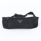 Prada White Tessuto Nylon Triangle Logo Belt Bag Waist Pouch Shoulder — view 2