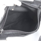 Prada White Tessuto Nylon Triangle Logo Leather Shoulder Bag Crossbody Messenger — view 7