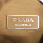 Prada White Tessuto Nylon Triangle Logo Shoulder Bag Crossbody Messenger — view 8