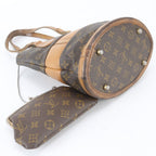Louis Vuitton American Monogram Bucket PM Leather Tote Shoulder Hand — view 5