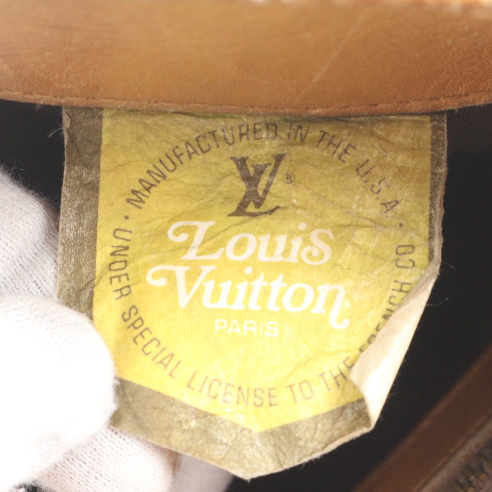 Louis Vuitton American Monogram Bucket PM Leather Tote Shoulder Hand — view 9