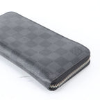 Louis Vuitton Damier Graphite Zippy Wallet Vertical Leather — view 3
