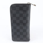 Louis Vuitton Damier Graphite Zippy Wallet Vertical Leather — view 2