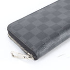 Louis Vuitton Damier Graphite Zippy Wallet Vertical Leather — view 4