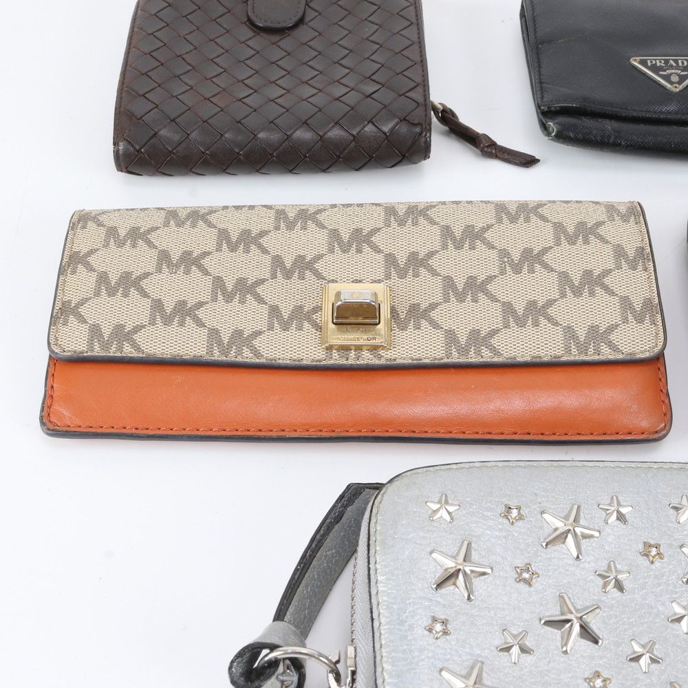 Prada Set of 8 Leather Bifold Wallet — view 4
