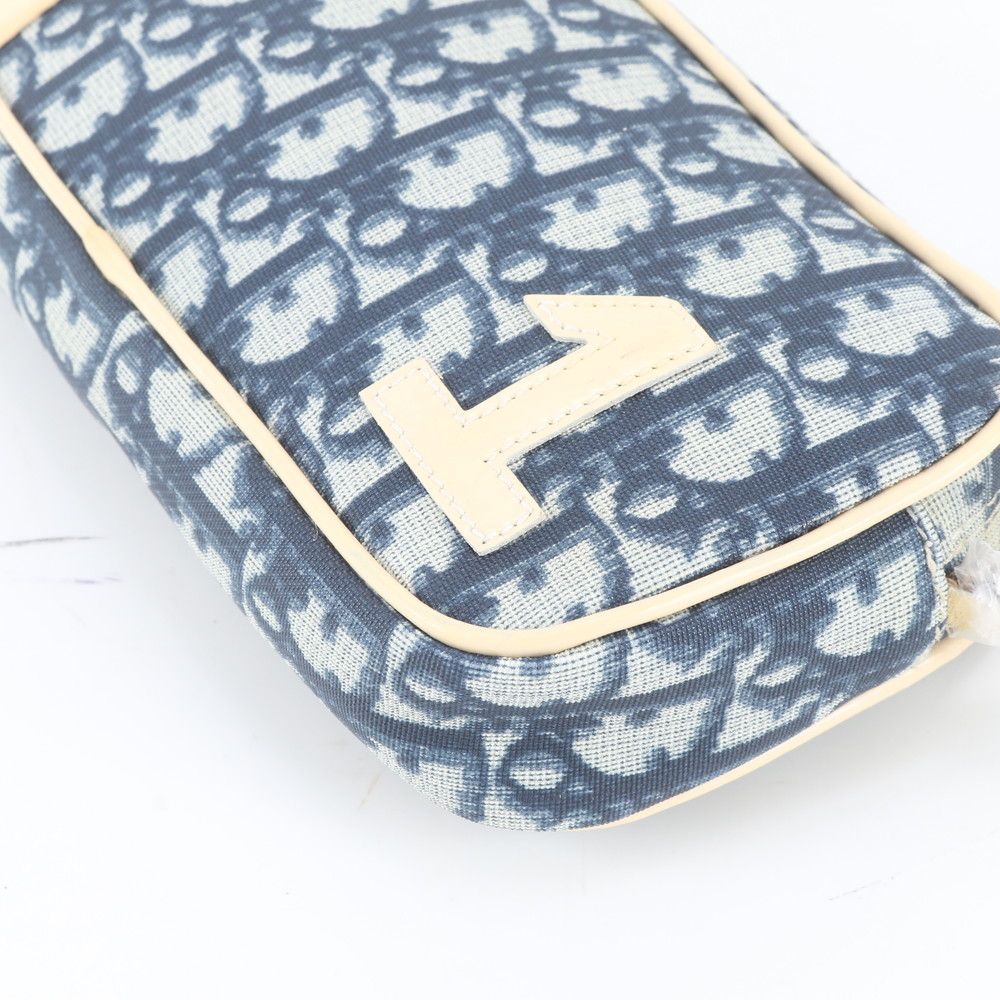 Dior Trotter Number 1 Leather Shoulder Bag Pouch — view 4