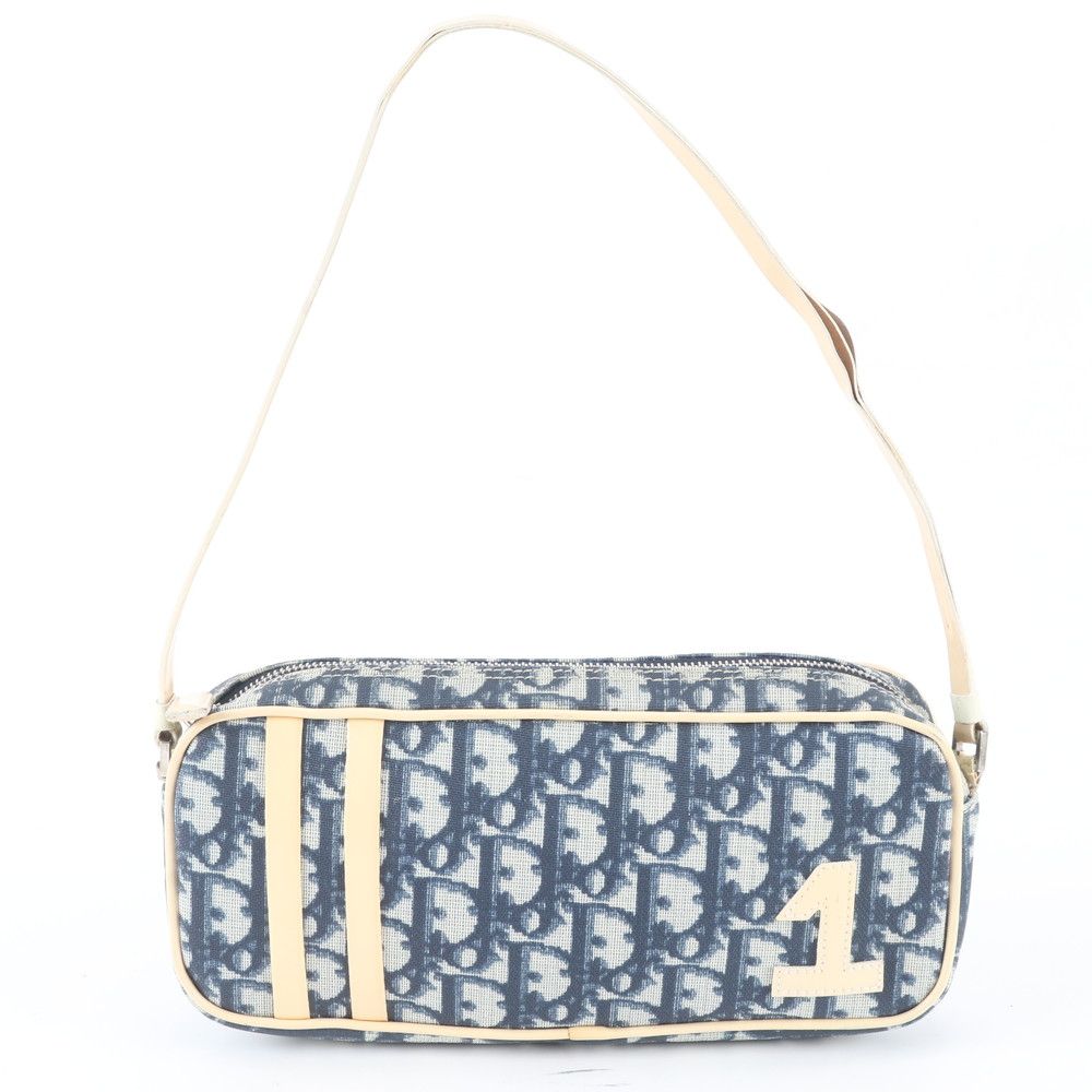Dior Trotter Number 1 Leather Shoulder Bag Pouch