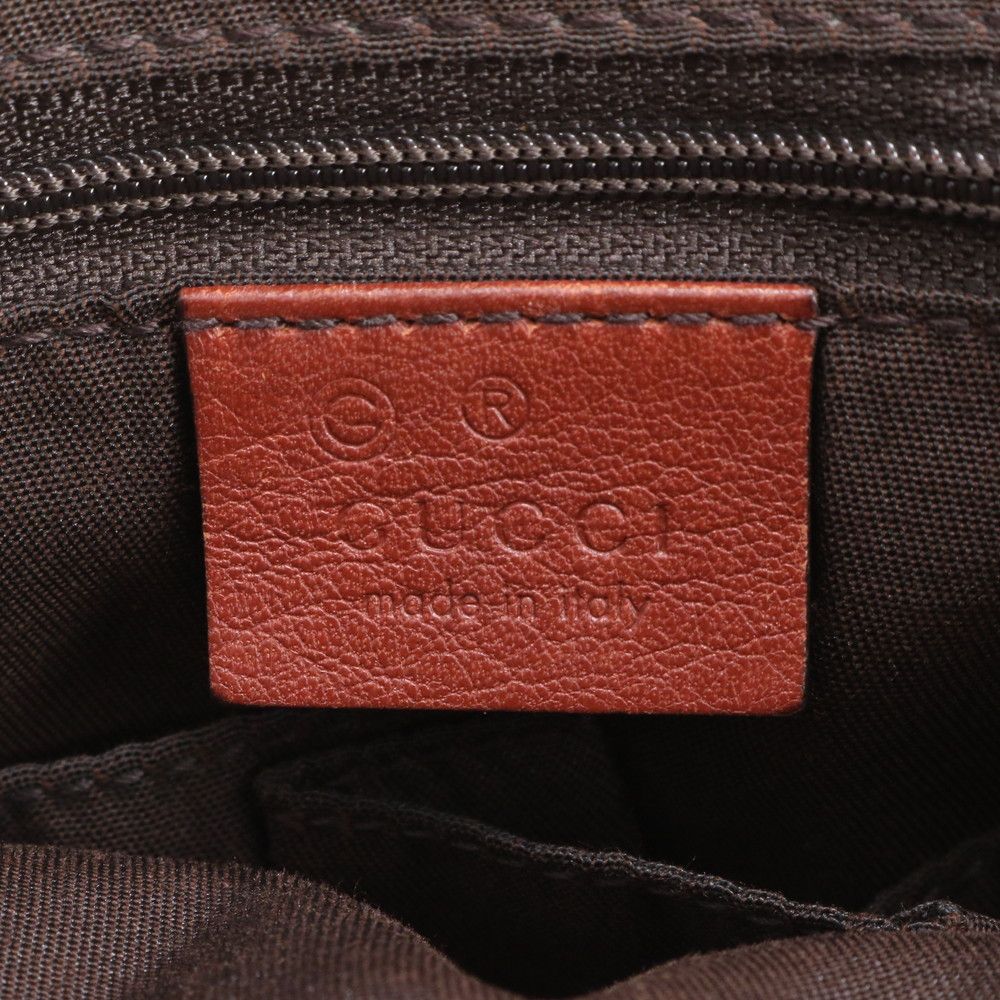 Gucci Guccissima Bamboo Leather Tote Shoulder Hand — view 8