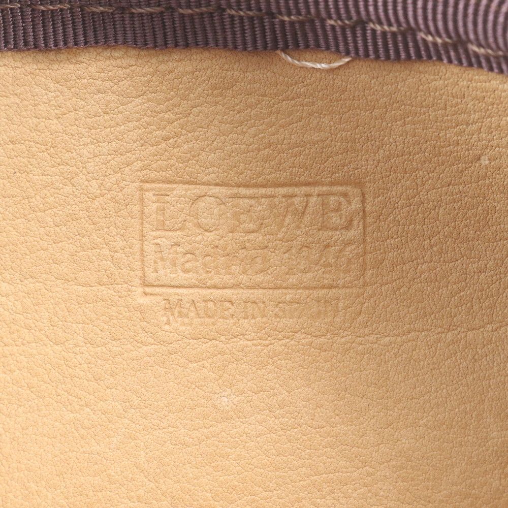 Loewe Anagram Leather Shoulder Bag Oneshoulder Tote Hand — view 8