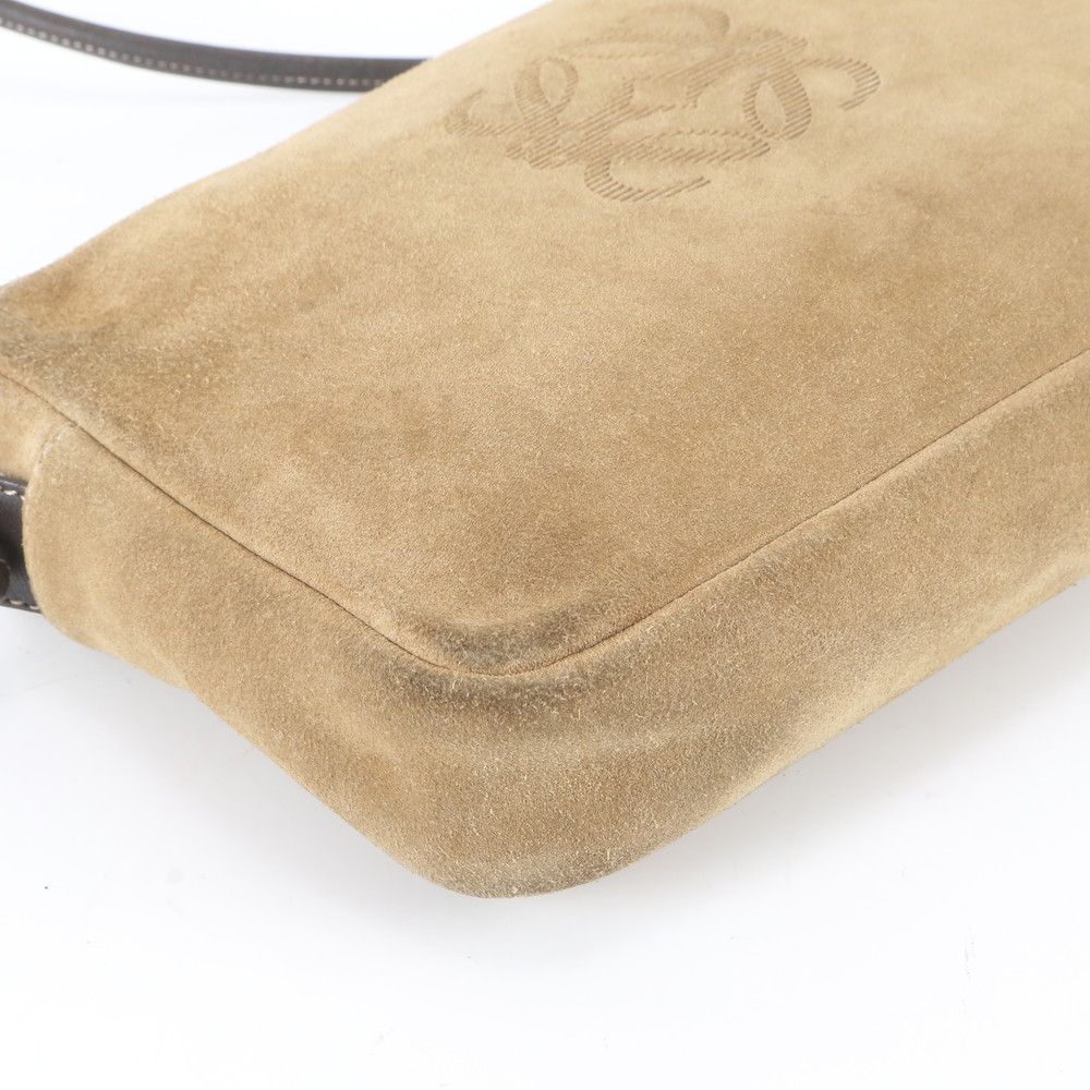Loewe Anagram Leather Shoulder Bag Oneshoulder Tote Hand — view 5
