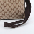 Gucci GG Canvas Leather Shoulder Bag Crossbody Messenger Business Tote — view 2