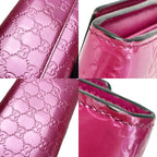 Gucci Brea Heart Enamel Pink Wallet — view 8