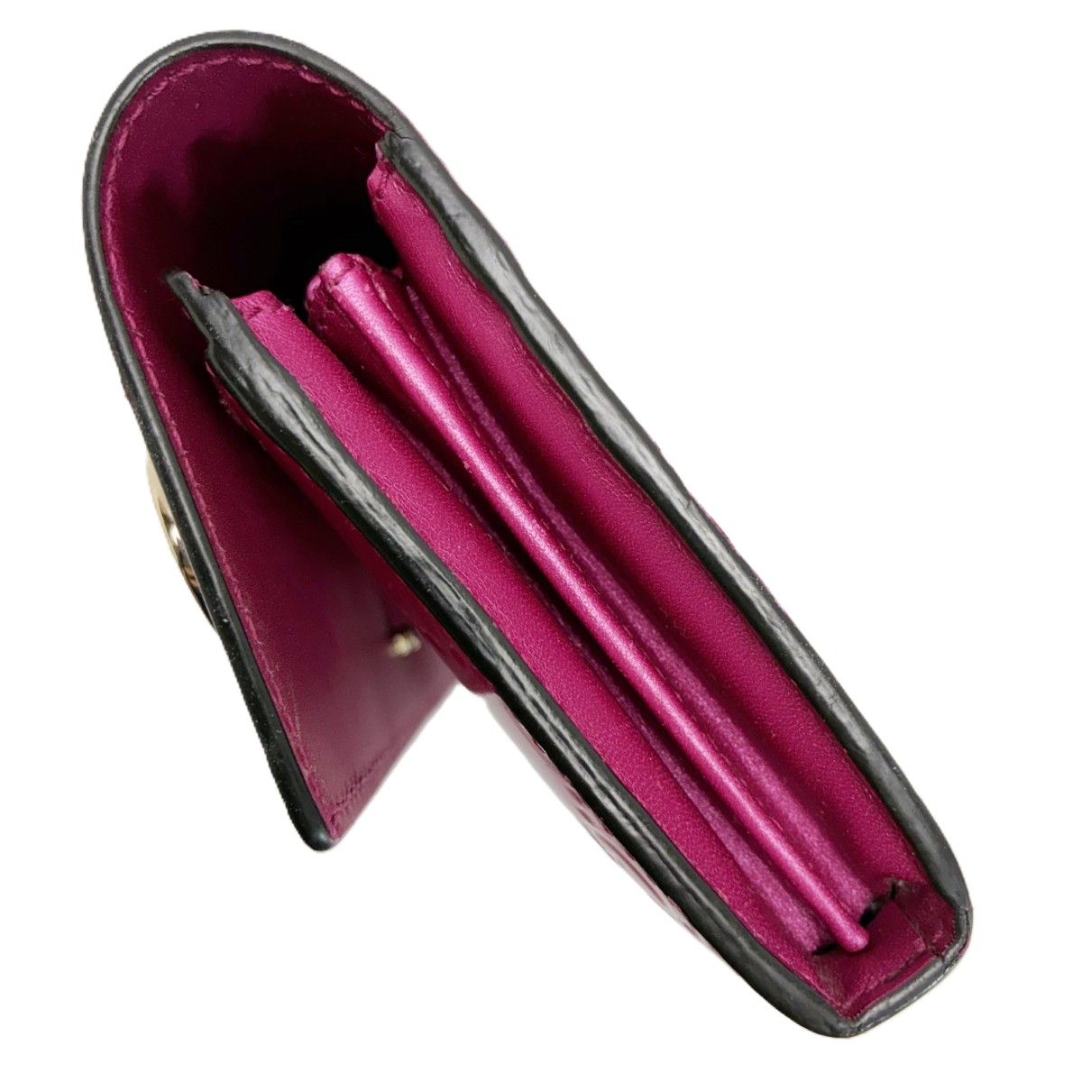 Gucci Brea Heart Enamel Pink Wallet — view 5