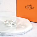Hermes Cludeforge Ring 925 Sterling Silver Box