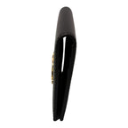 Celine Triomphe Black Gold Leather Card Case — view 3