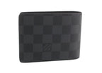 Louis Vuitton Bifold Wallet Portefeuille Multiple Black Damier Graphite — view 2