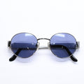 Chanel Sunglasses Eyewear Silver Purple Lens