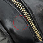 Saint Laurent Shoulder Bag Lou Monogram Leather Black Gold YSL Cassandra Logo — view 5