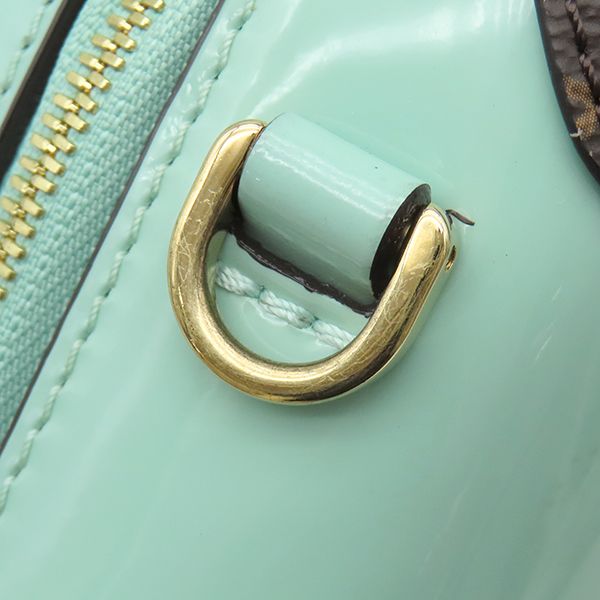Louis Vuitton Shoulder Bag Venice Patent Leather Monogram Paradisso Gold Mint — view 6