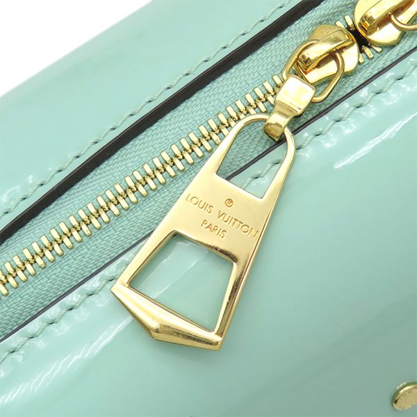 Louis Vuitton Shoulder Bag Venice Patent Leather Monogram Paradisso Gold Mint — view 7