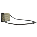 Gucci Shoulder Bag GG Emblem Mini Bag Supreme Canvas Black Gold — view 2