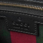 Gucci Shoulder Bag GG Emblem Mini Bag Supreme Canvas Black Gold — view 8