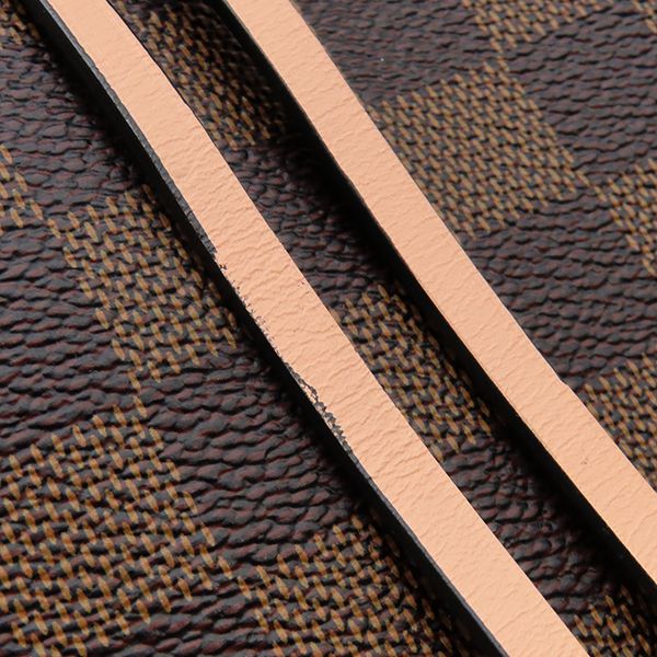 Louis Vuitton Shoulder Bag Neo Noe Damier Canvas Venus Gold Brown Pink Ebene — view 6