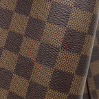 Louis Vuitton Shoulder Bag Neo Noe Damier Canvas Venus Gold Brown Pink Ebene — view 5