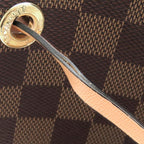 Louis Vuitton Shoulder Bag Neo Noe Damier Canvas Venus Gold Brown Pink Ebene — view 7