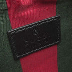 Gucci Shoulder Bag GG Emblem Small Supreme Canvas Black Silver — view 7